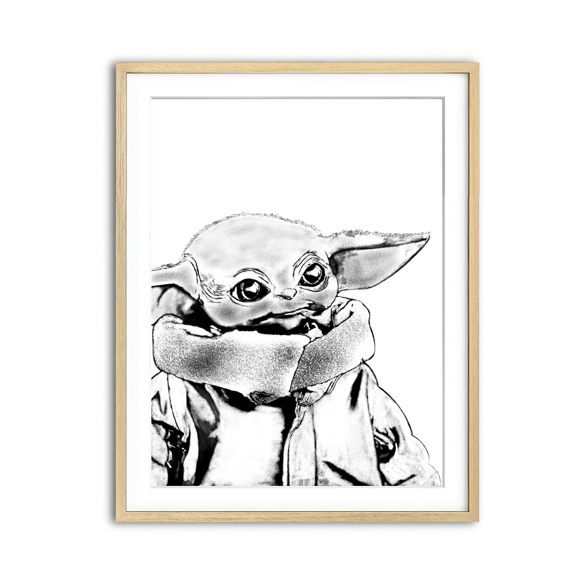 Framed Print 3x4 Natural