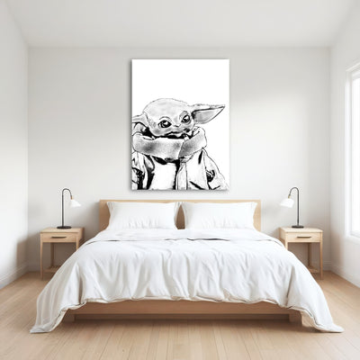 AUTO-MOCKUP ROOM | Grogu Sketch