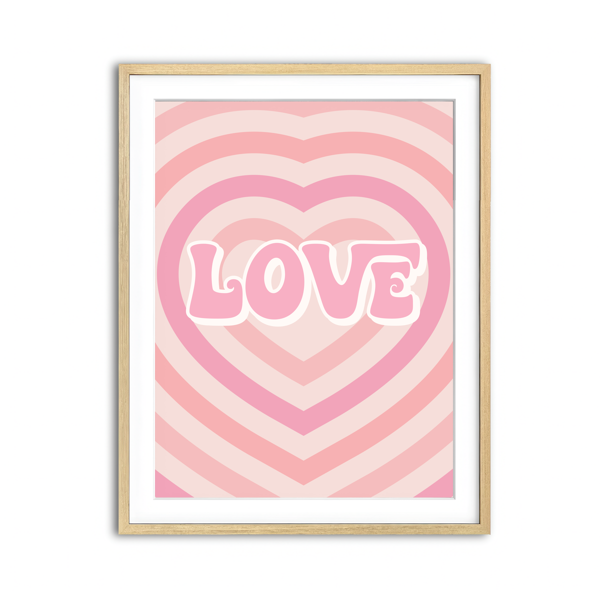 Framed Print 3x4 Natural