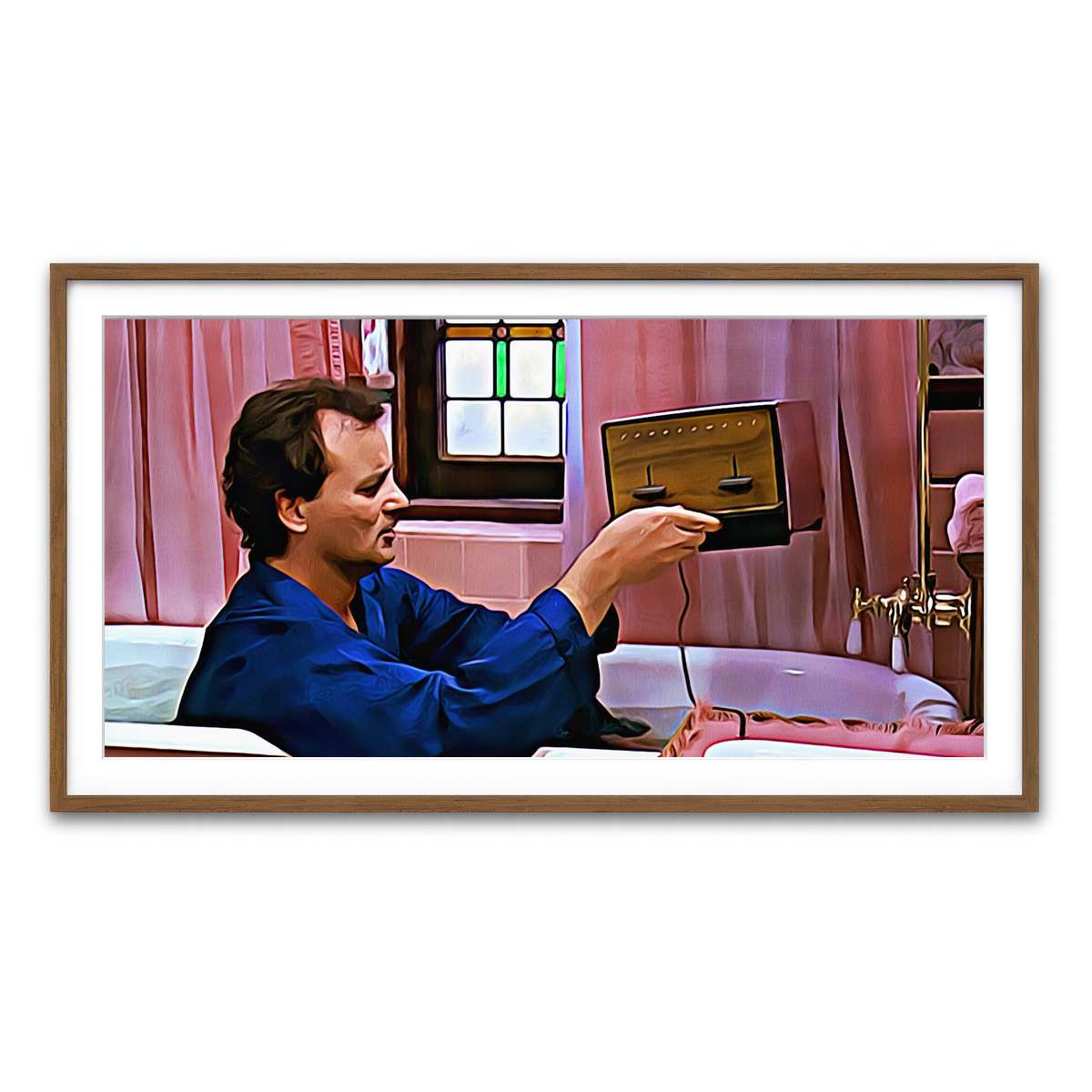 Framed Print 2x1 Walnut