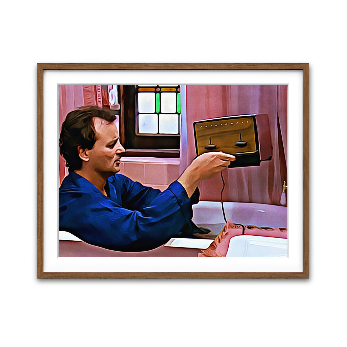 Framed Print 4x3 Walnut