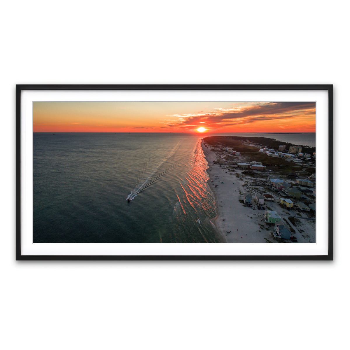 Framed Print 2x1 Black