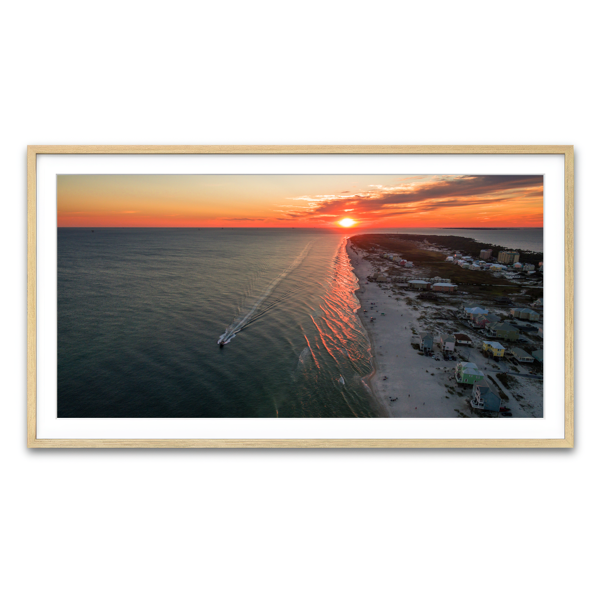Framed Print 2x1 Natural