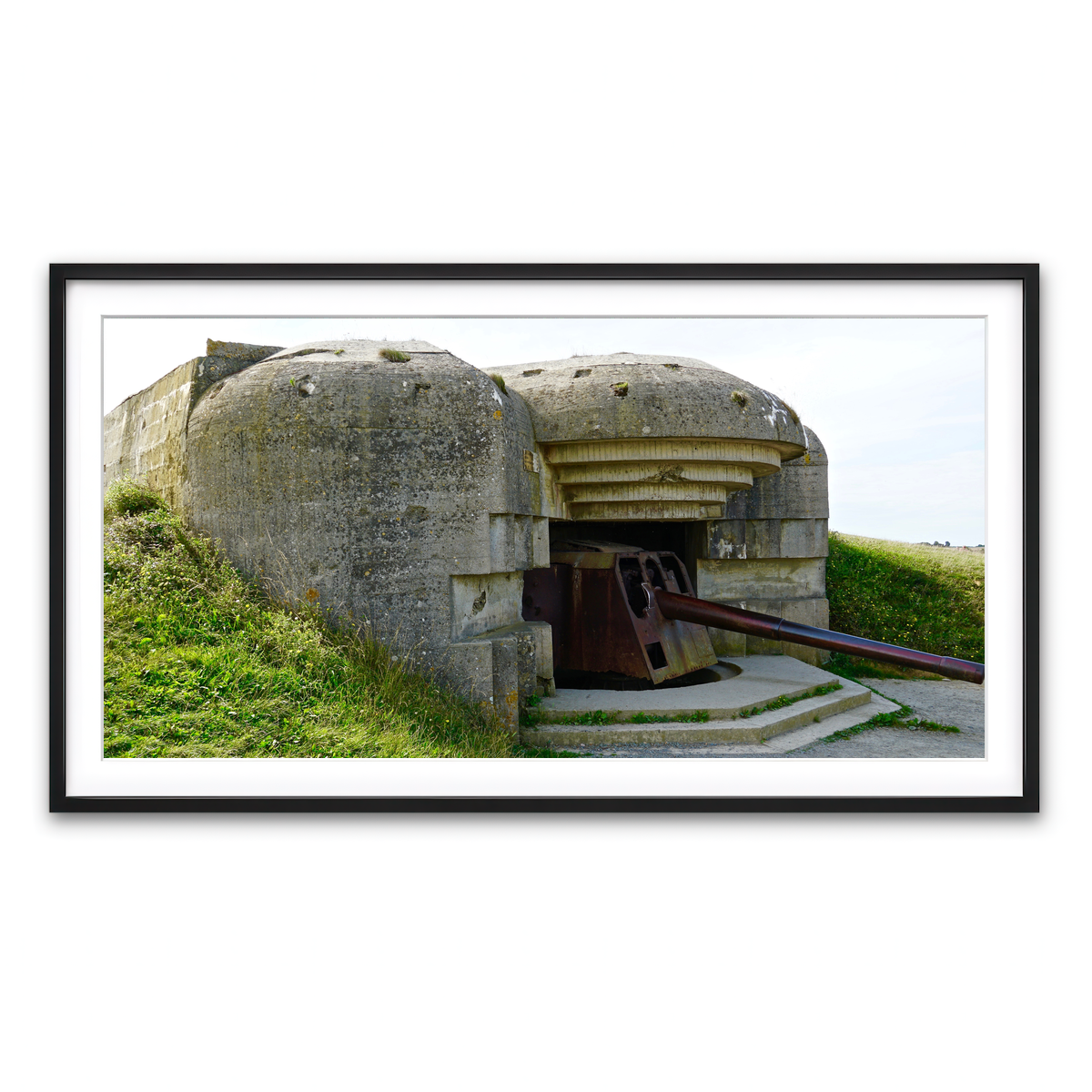 Framed Print 2x1 Black