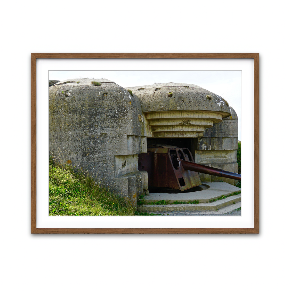 Framed Print 4x3 Walnut