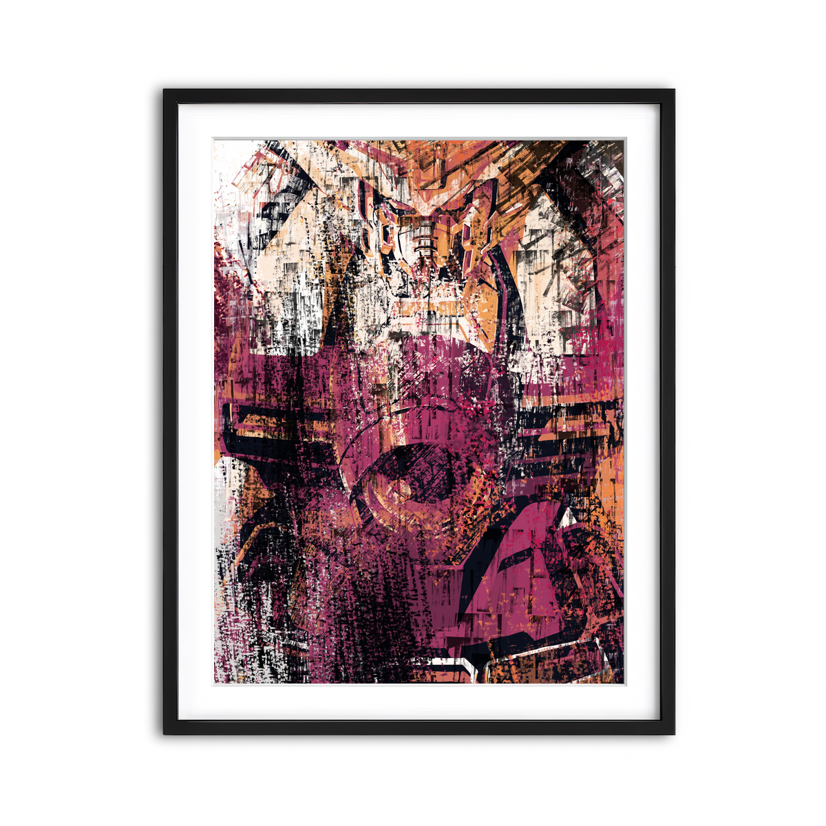 Framed Print 3x4 Black
