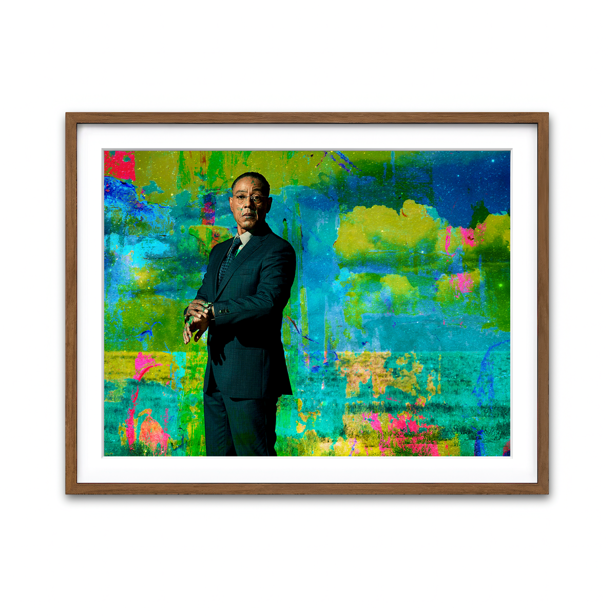 Framed Print 4x3 Walnut