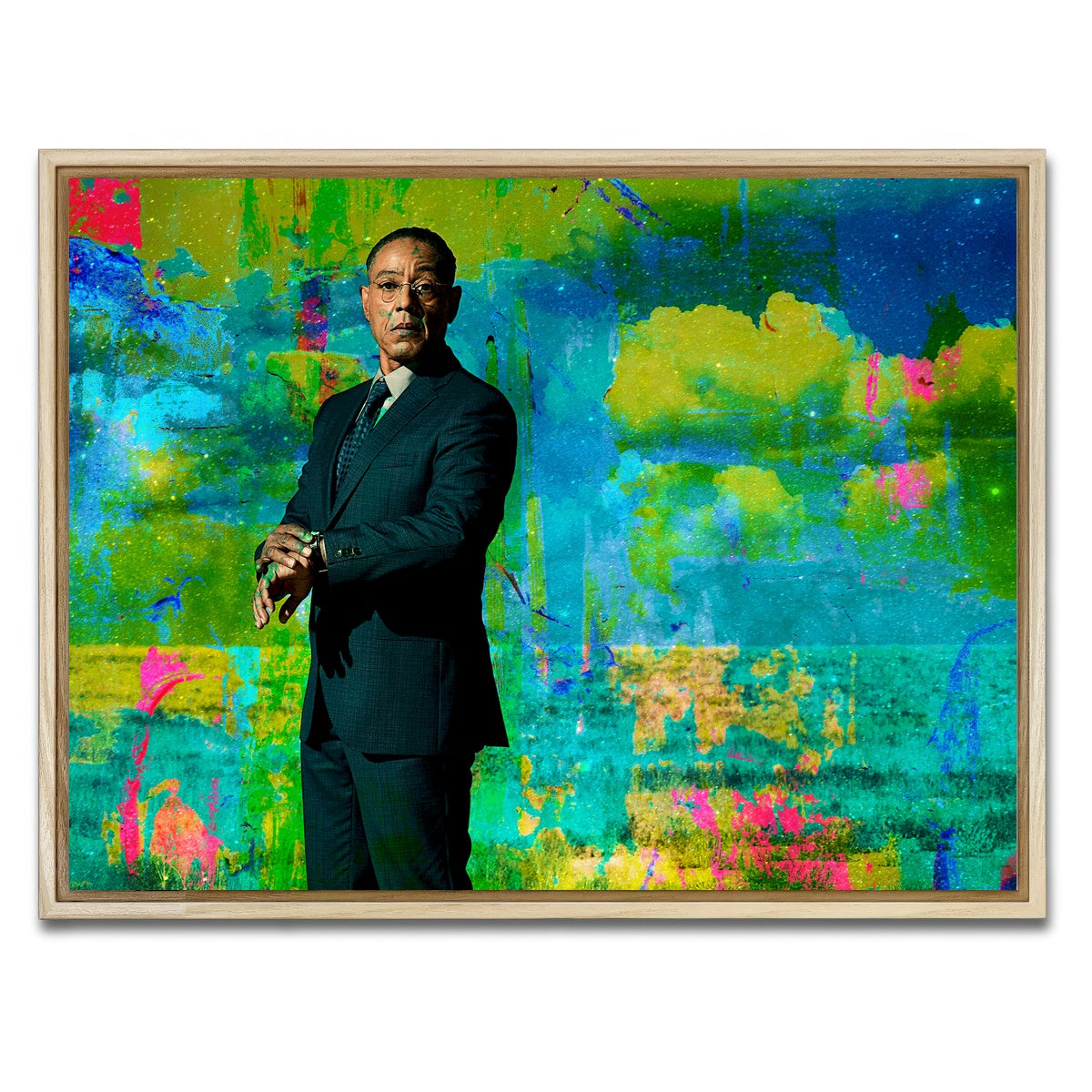 AUTO-MOCKUP WHITE | Gus Fring | 1 Piece | Natural Framed Canvas | group=4x3