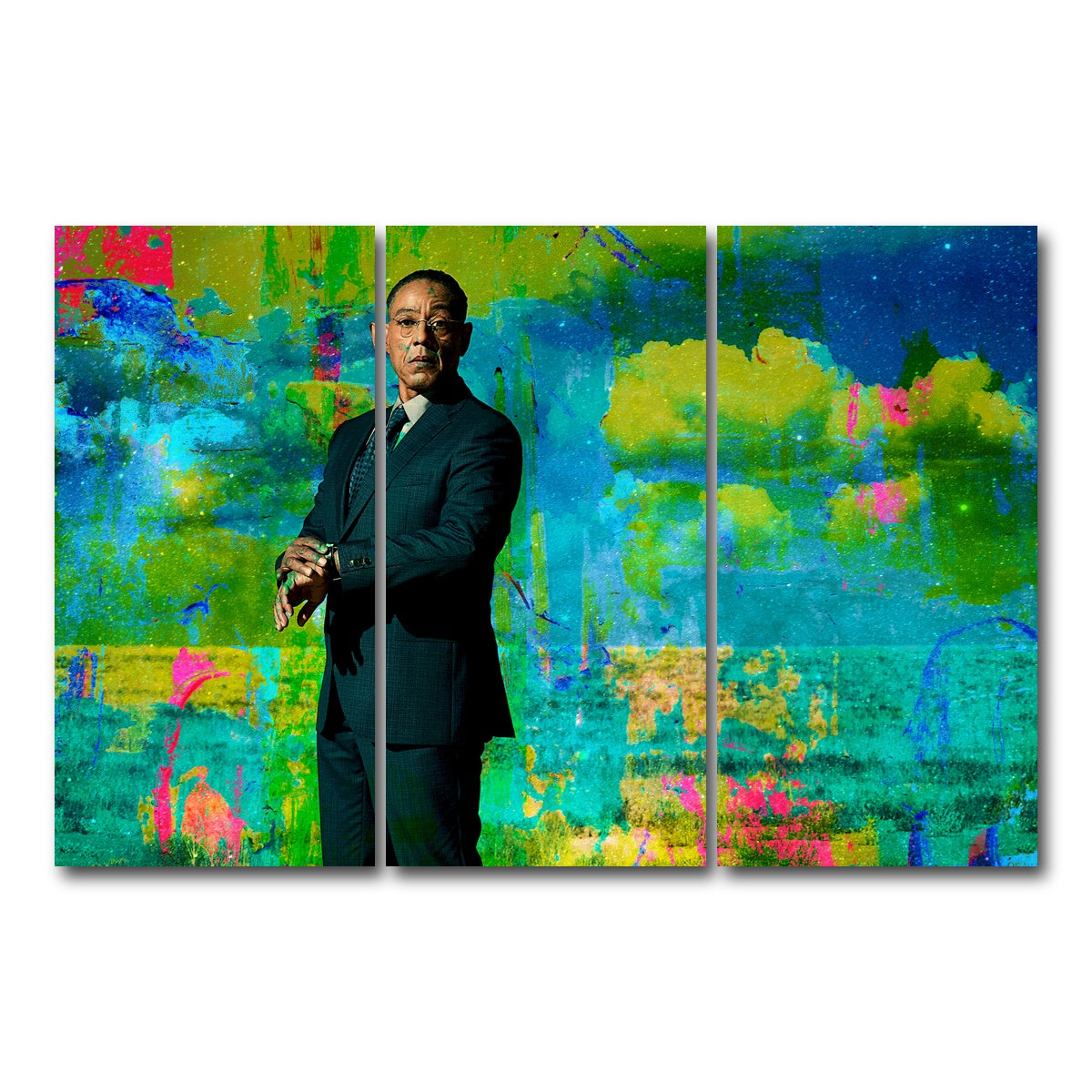 AUTO-MOCKUP WHITE | Gus Fring | 3 Piece | Gallery Wrap Canvas | group=12x24