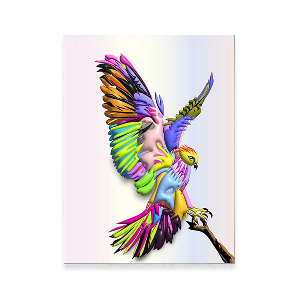 HAWK LANDING Wall Art