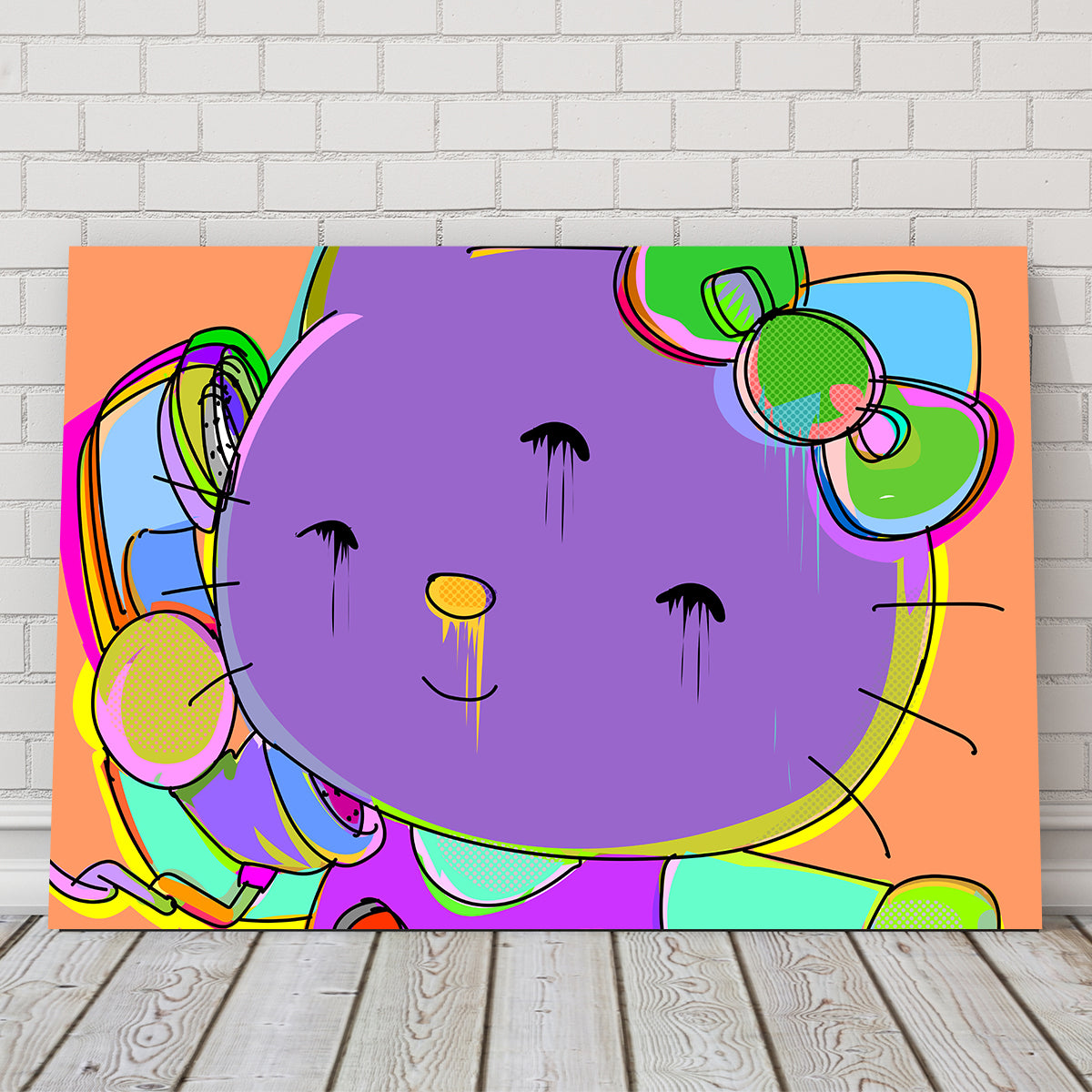 Hello Kitty Wall Art