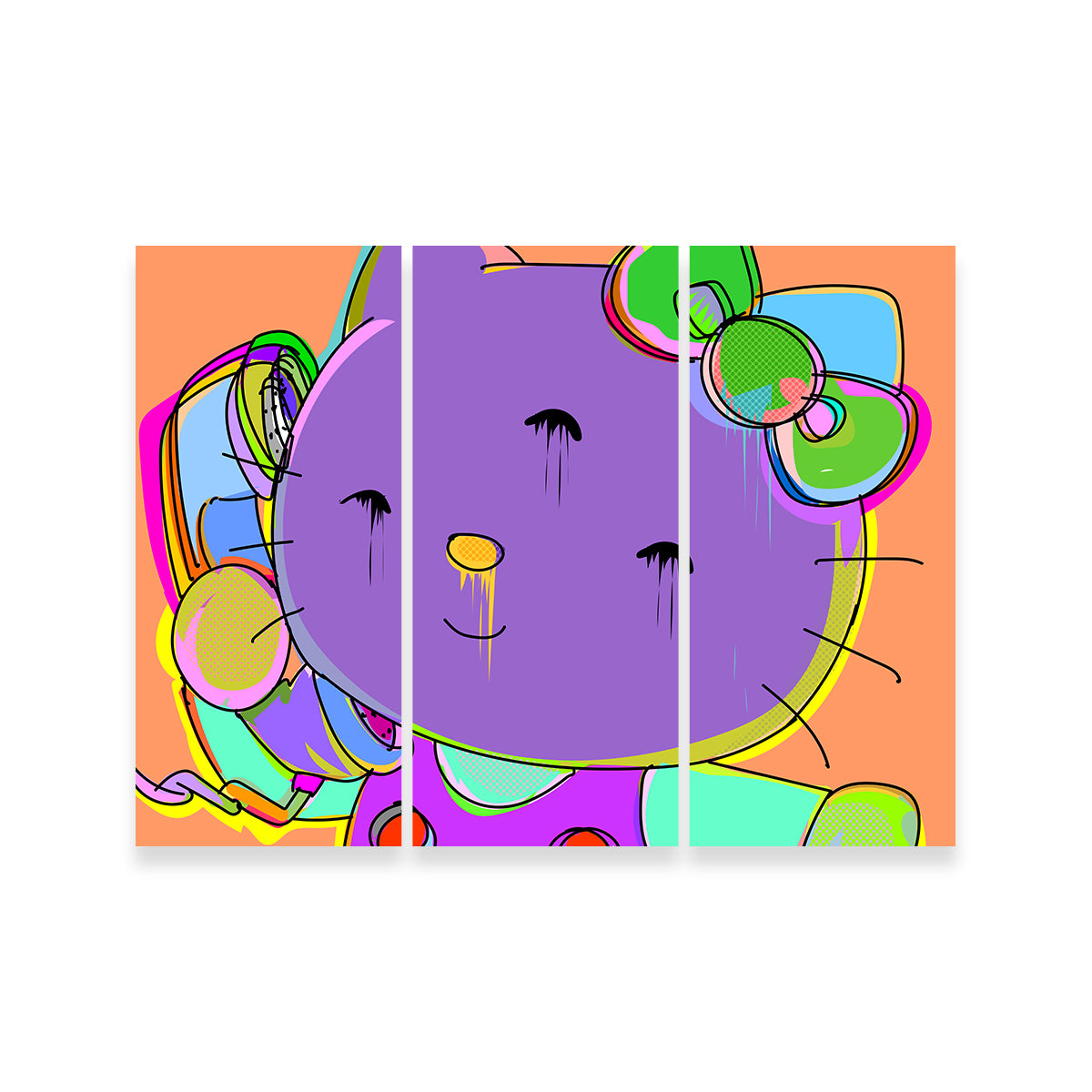 Hello Kitty Wall Art