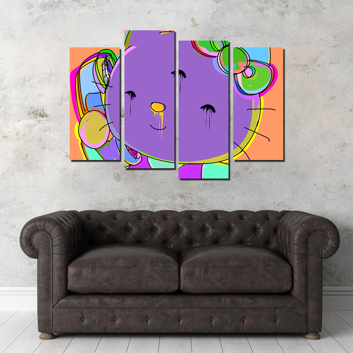 Hello Kitty Wall Art
