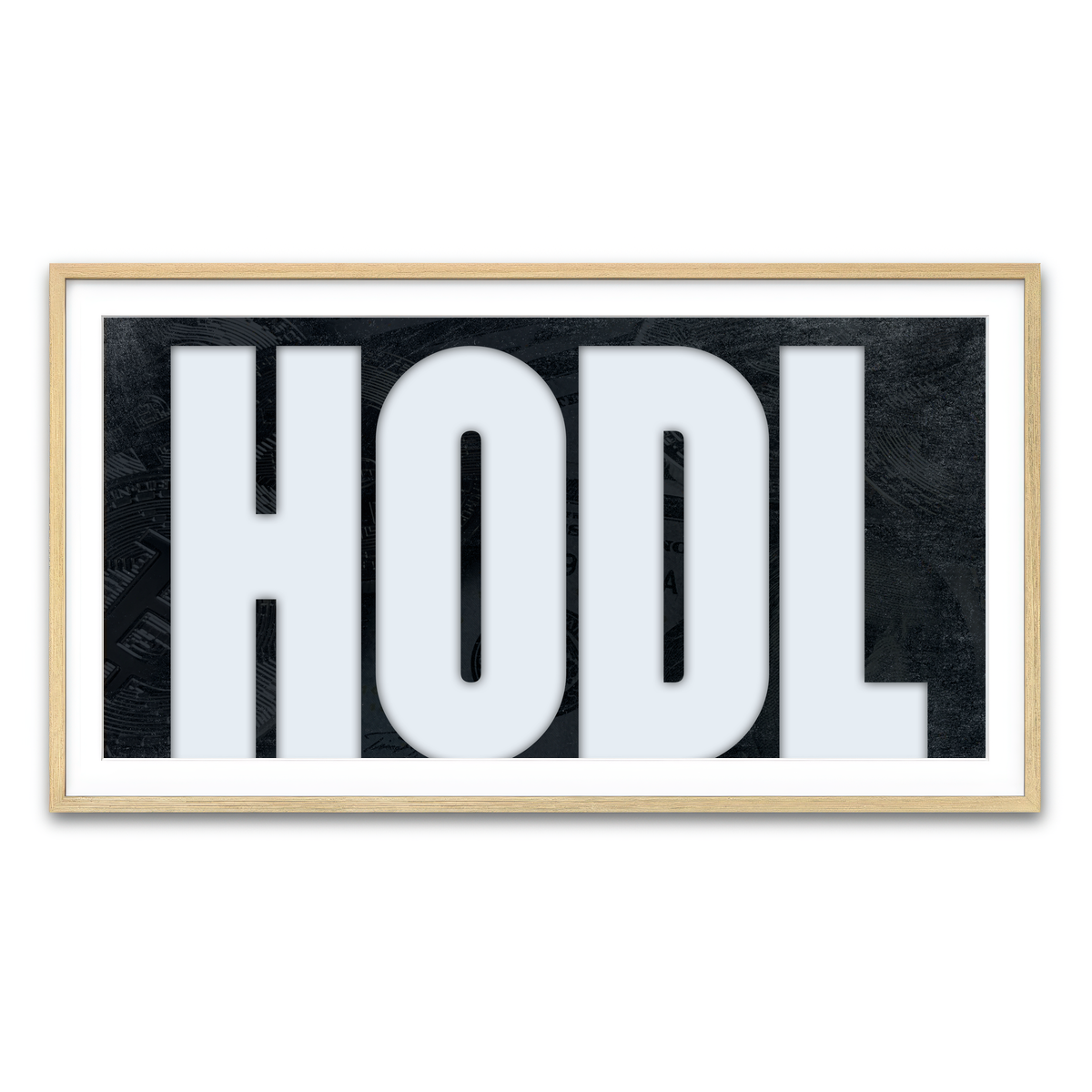 Framed Print 2x1 Natural