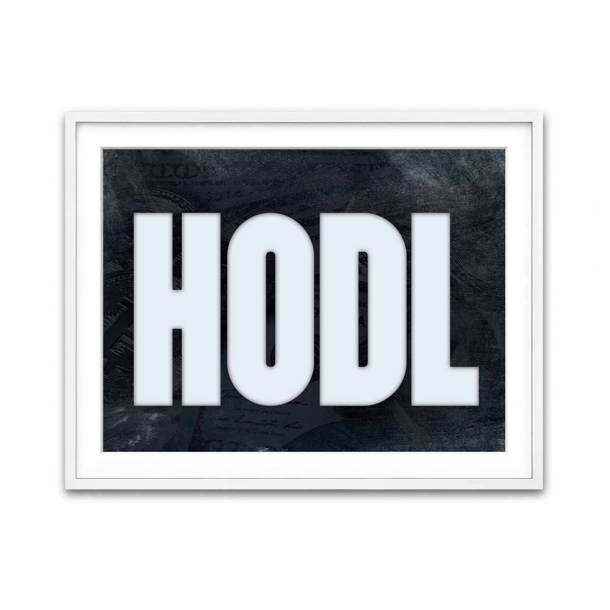 Framed Print 4x3 White