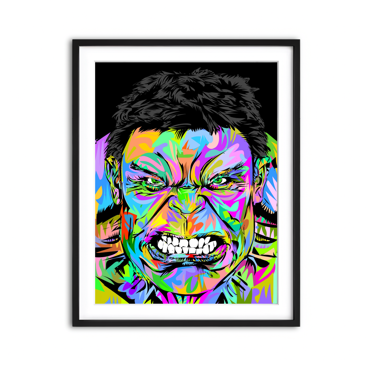 Framed Print 3x4 Black