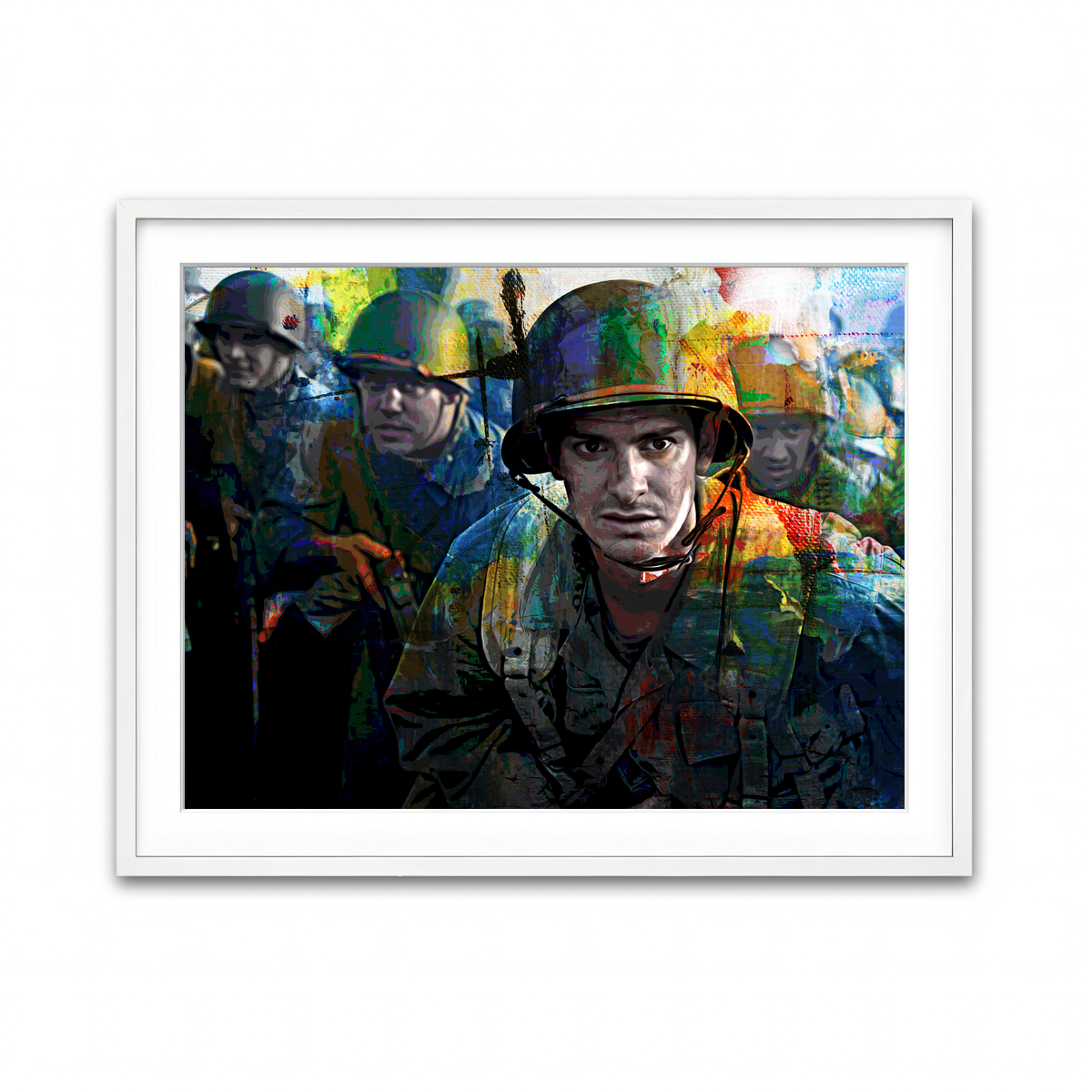 Framed Print 4x3 White