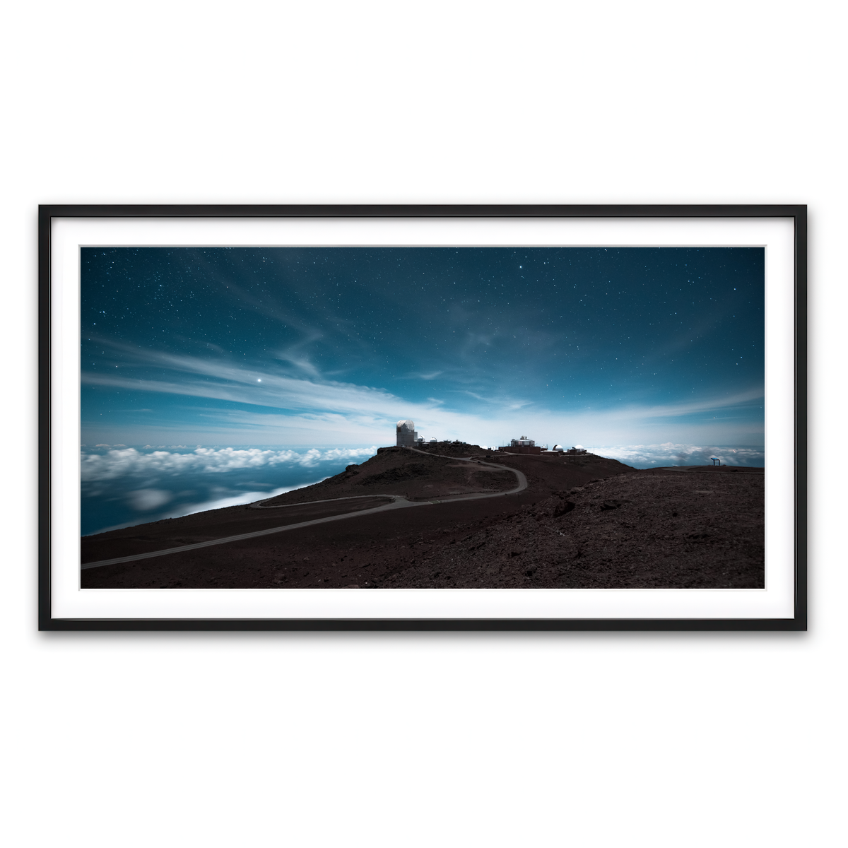 Framed Print 2x1 Black