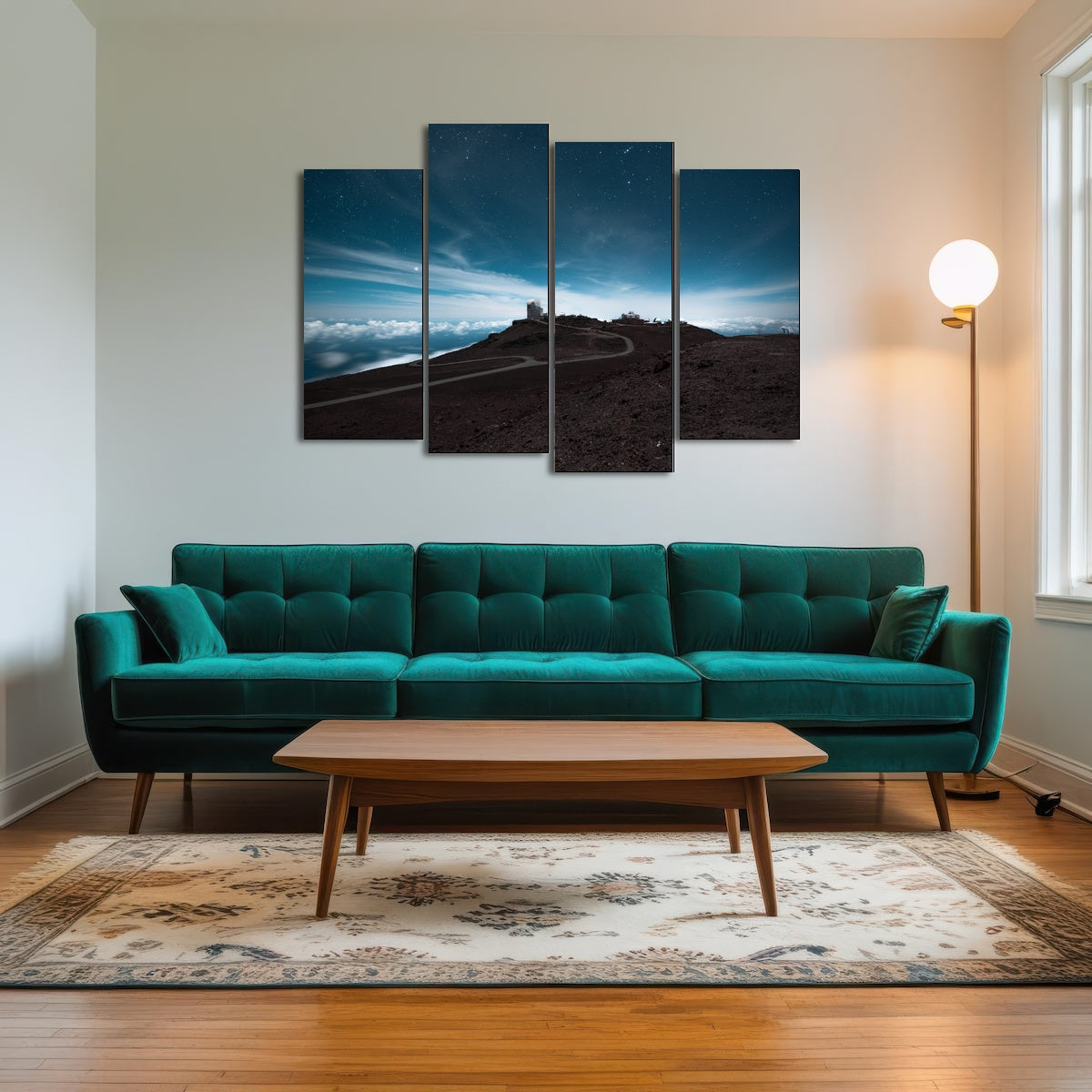 AUTO-MOCKUP ROOM | Haleakala at Night