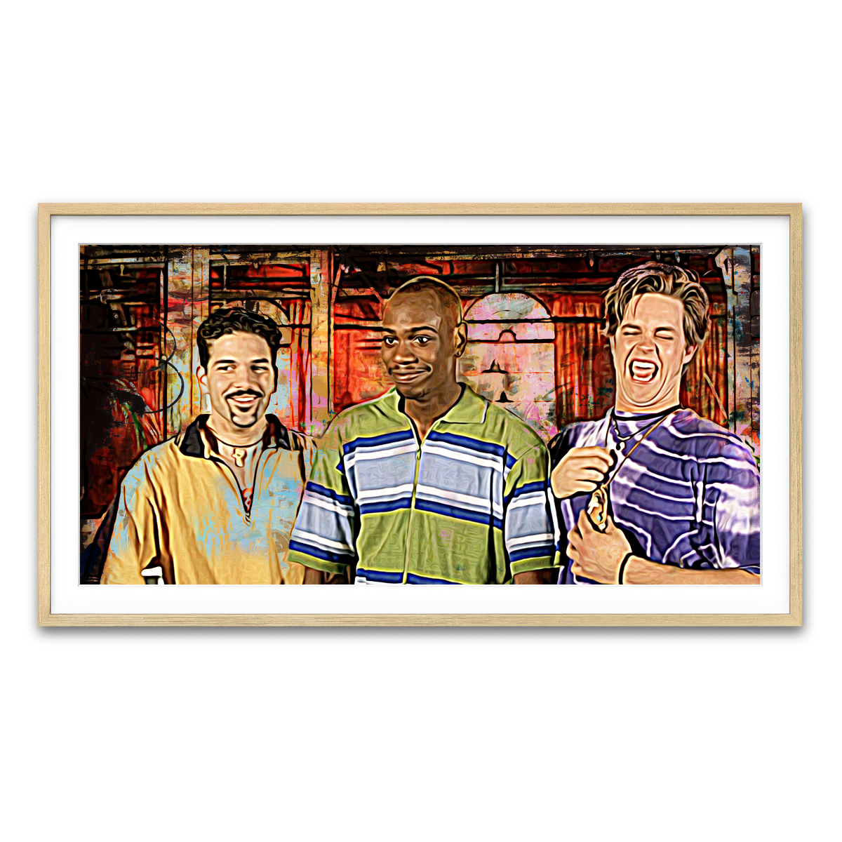 Framed Print 2x1 Natural