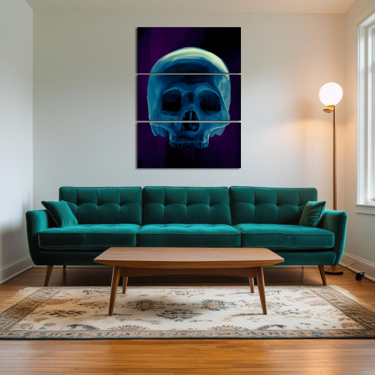 AUTO-MOCKUP ROOM | Half Skull