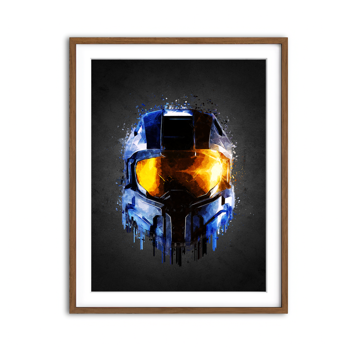 Framed Print 3x4 Walnut