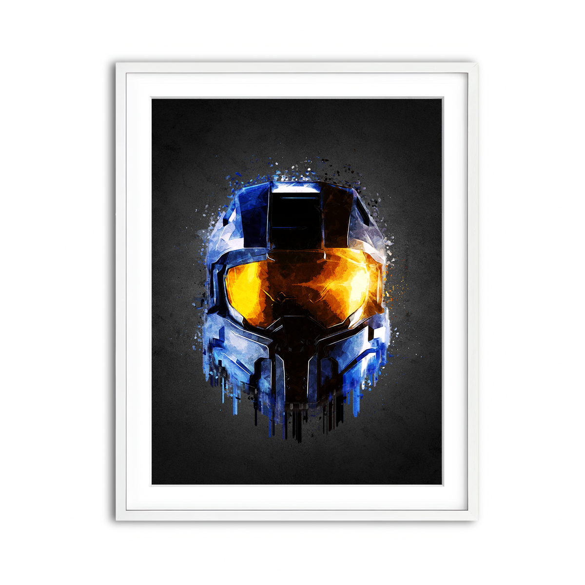 Framed Print 3x4 White