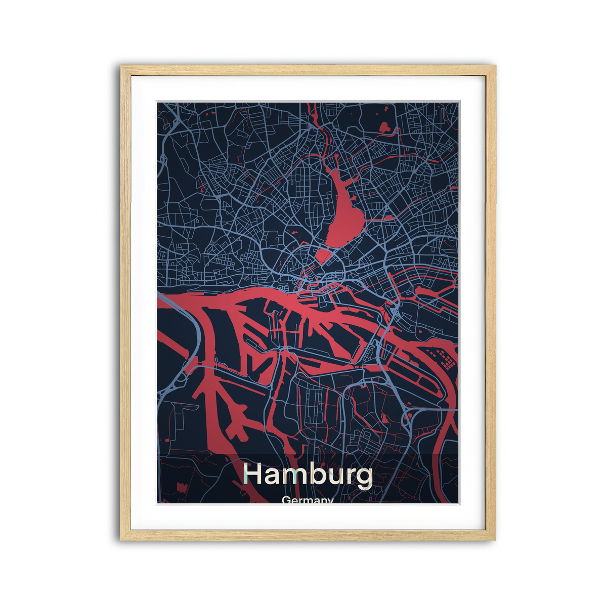 Framed Print 3x4 Natural