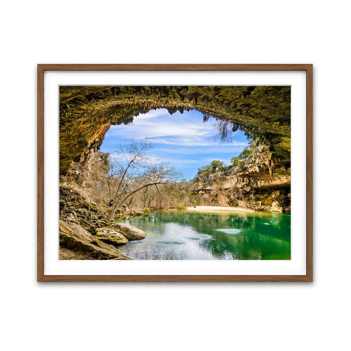 Framed Print 4x3 Walnut