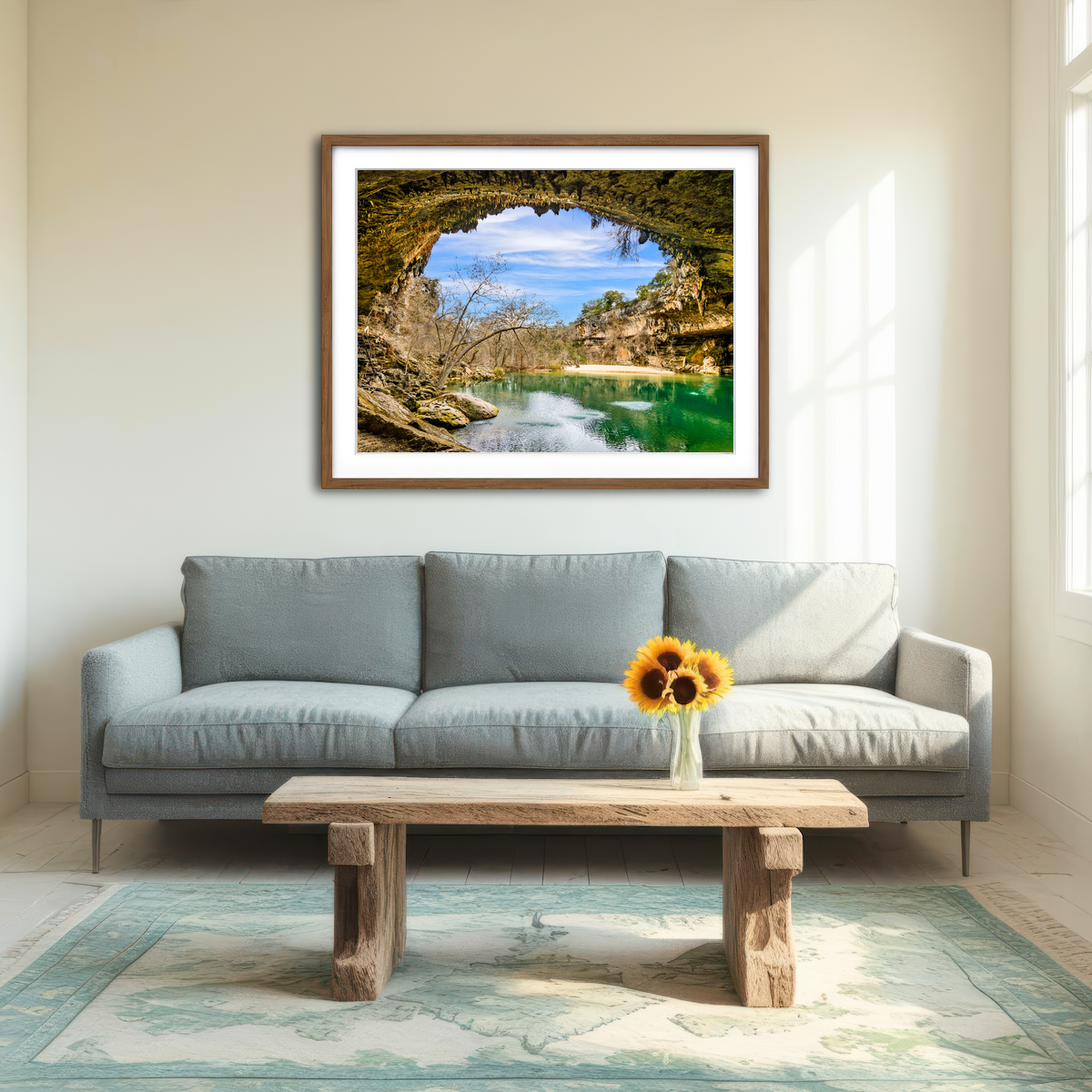 AUTO-MOCKUP ROOM | Hamilton Pool Preserve Wall Art