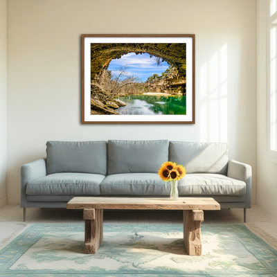 AUTO-MOCKUP ROOM | Hamilton Pool Preserve Wall Art