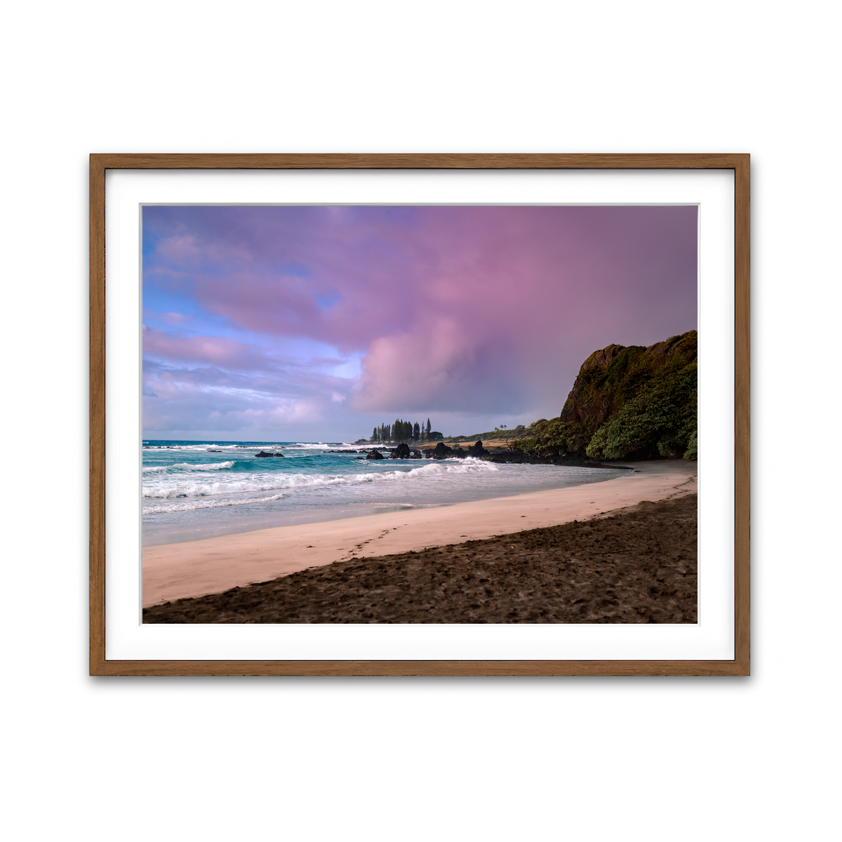 Framed Print 4x3 Walnut