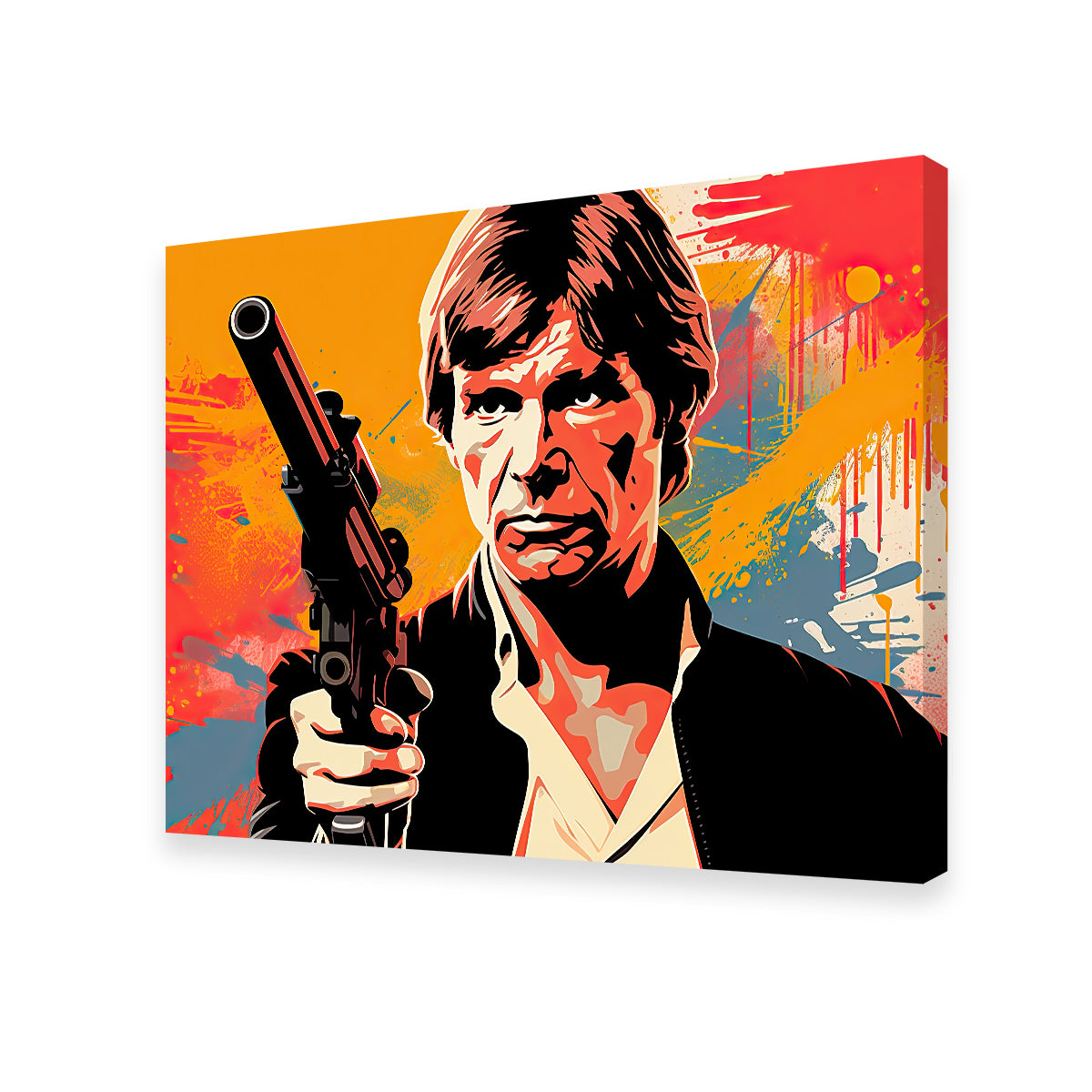 Han Solo Warhol style Wall Art