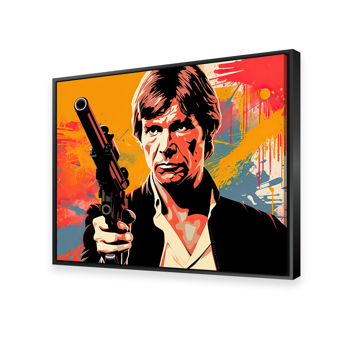 Han Solo Warhol style Wall Art