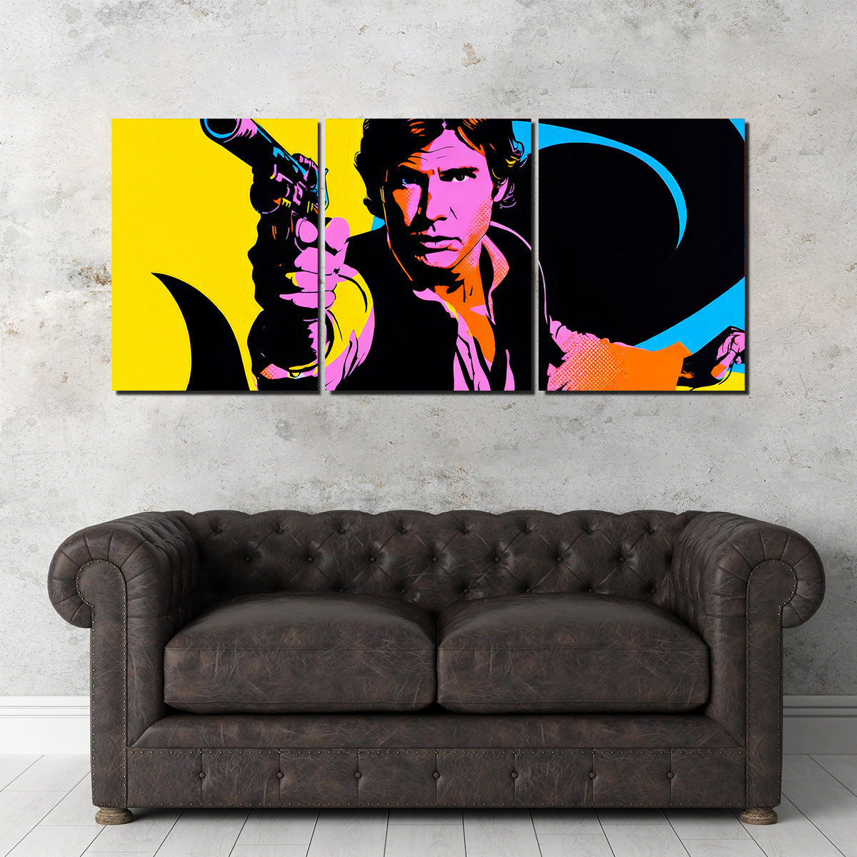 Han Solo Retro Wall Art