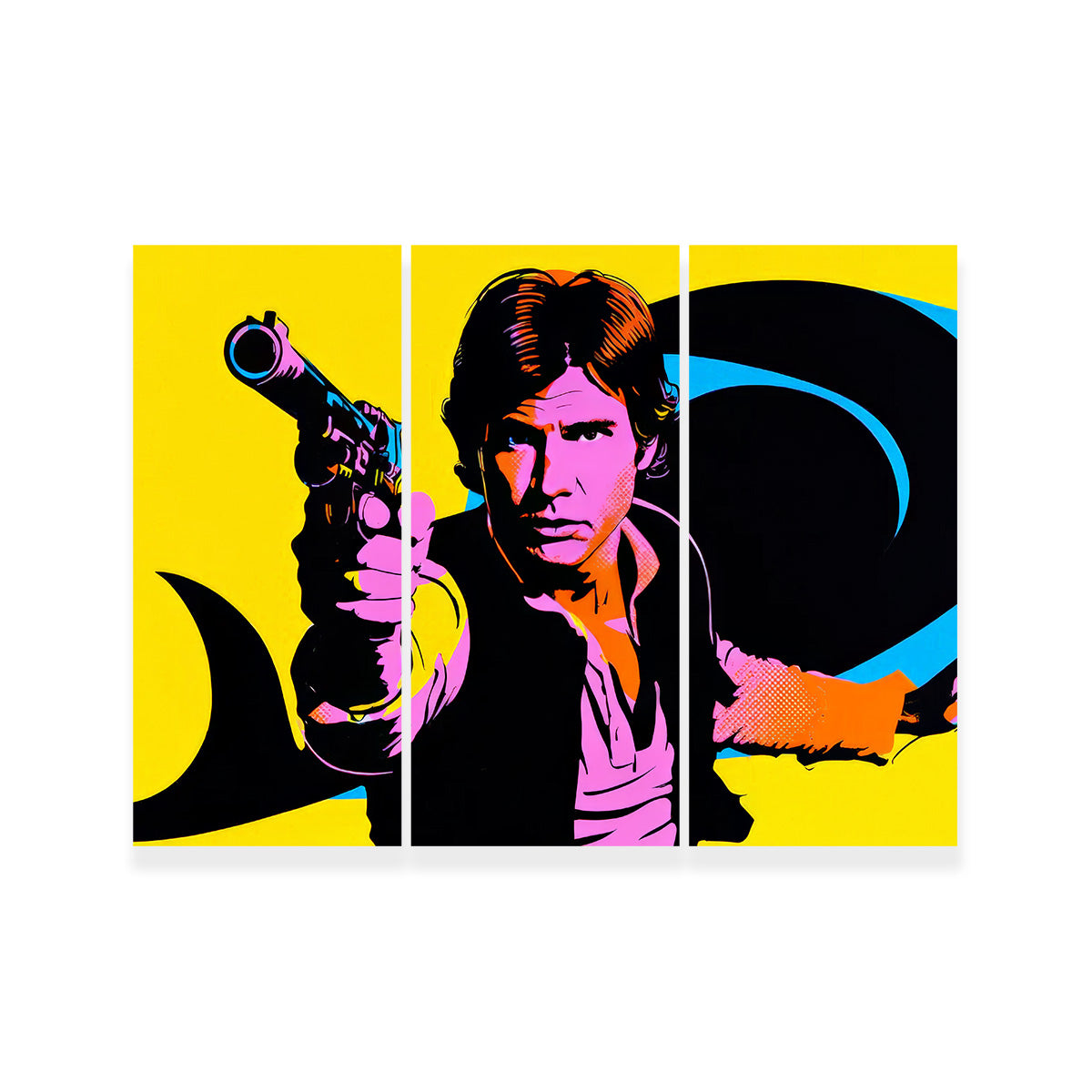 Han Solo Retro Wall Art