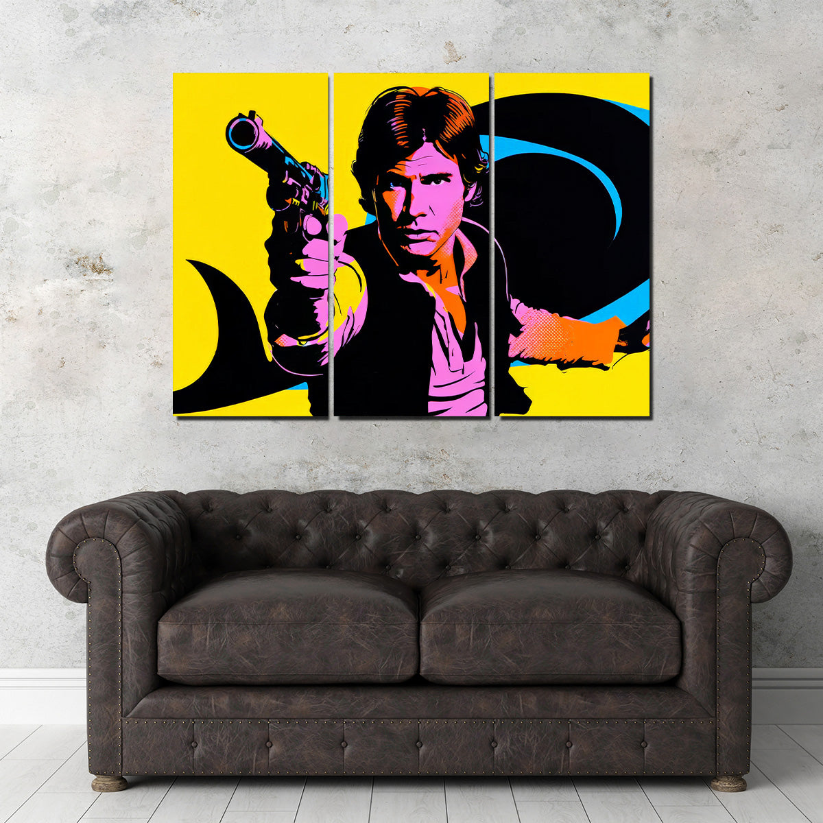 Han Solo Retro Wall Art