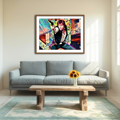 AUTO-MOCKUP ROOM | Han Solo Wall Art