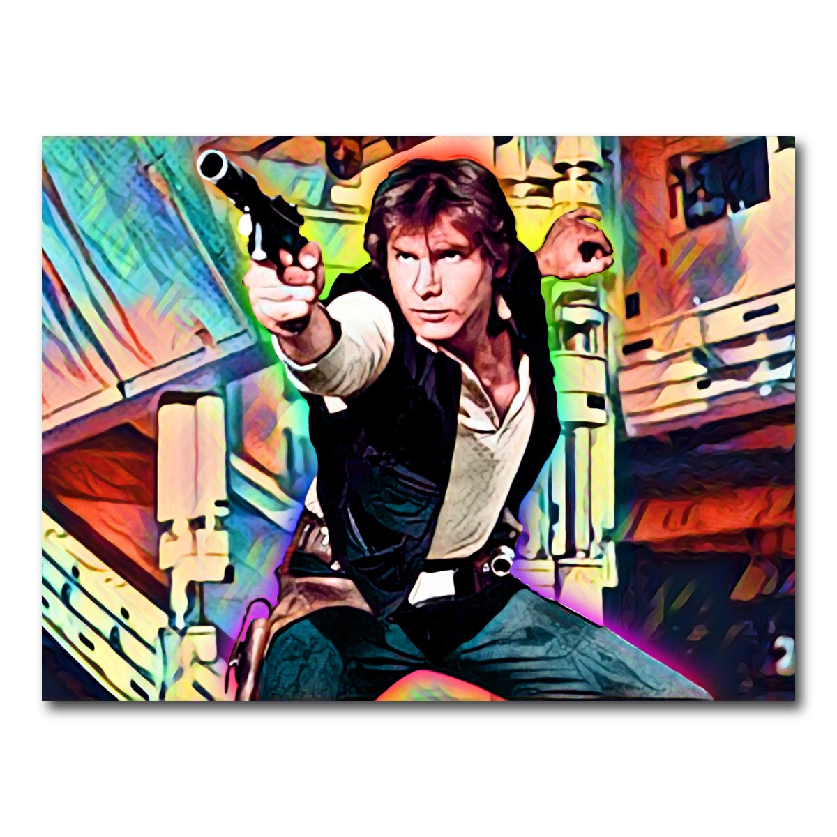 AUTO-MOCKUP WHITE | Han Solo | 1 Piece | Gallery Wrap Canvas | group=4x3