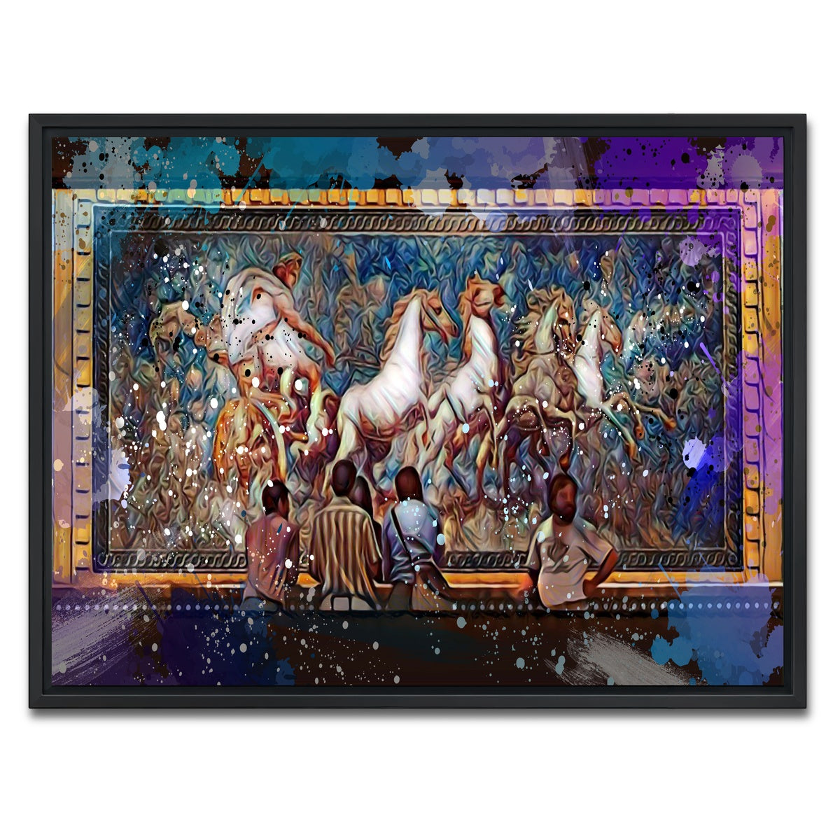 AUTO-MOCKUP WHITE | Hangover | 1 Piece | Black Framed Canvas | group=4x3