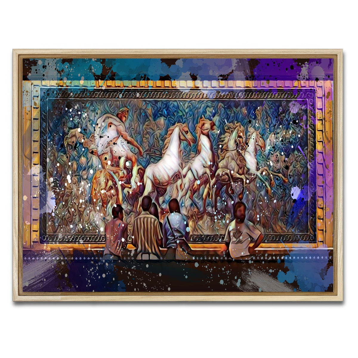 AUTO-MOCKUP WHITE | Hangover | 1 Piece | Natural Framed Canvas | group=4x3