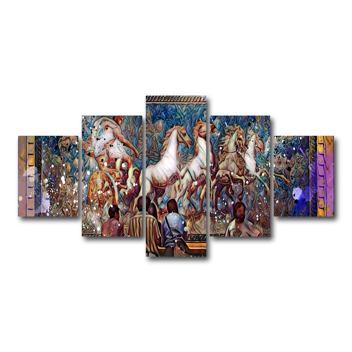 AUTO-MOCKUP WHITE | Hangover | 5 Piece | Gallery Wrap Canvas | group=5_short