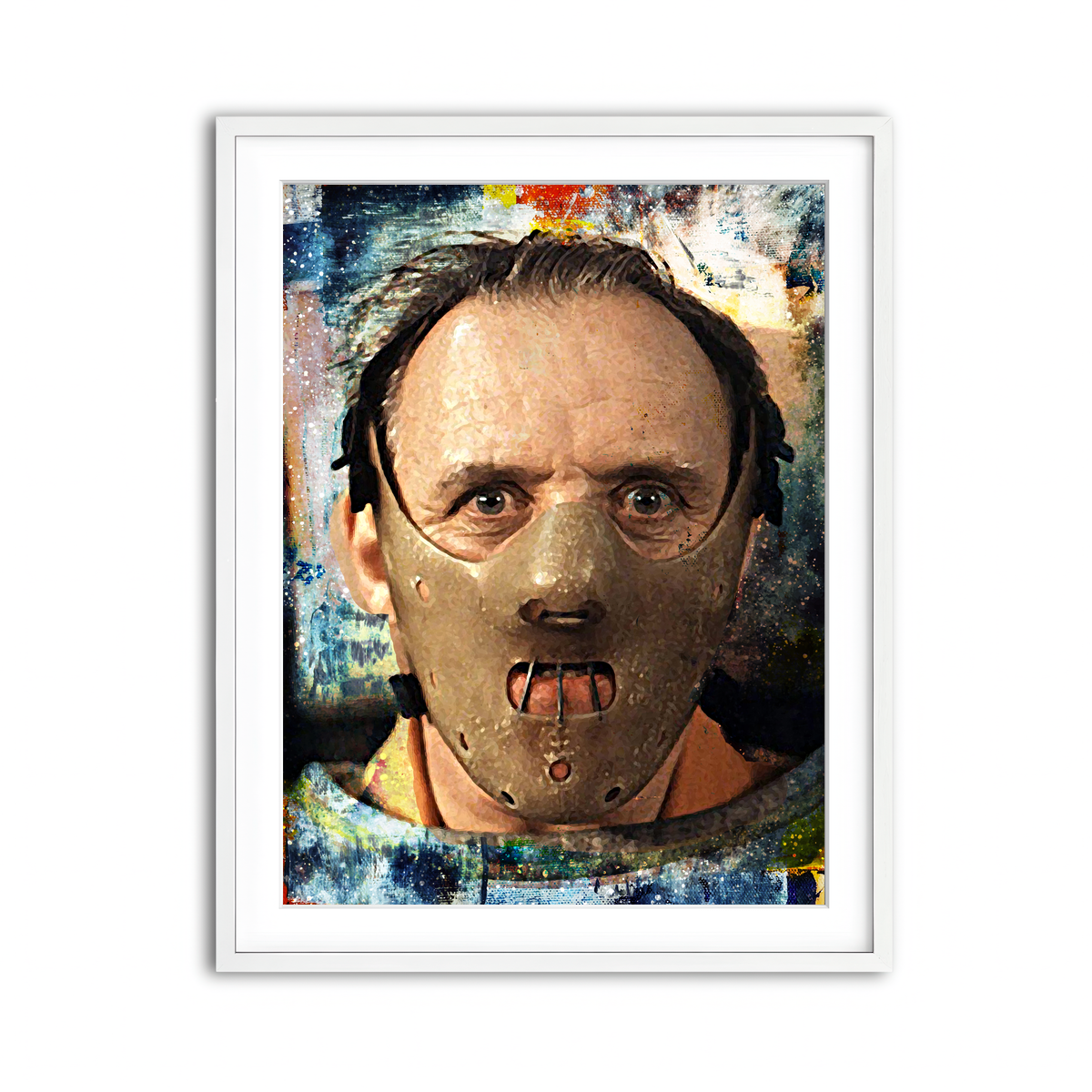 Framed Print 3x4 White