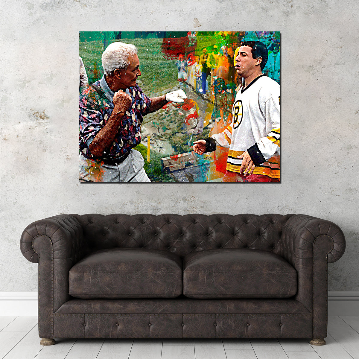 Happy Gilmore & Bob Barker Wall Art