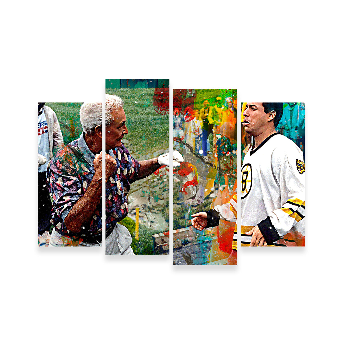 Happy Gilmore & Bob Barker Wall Art