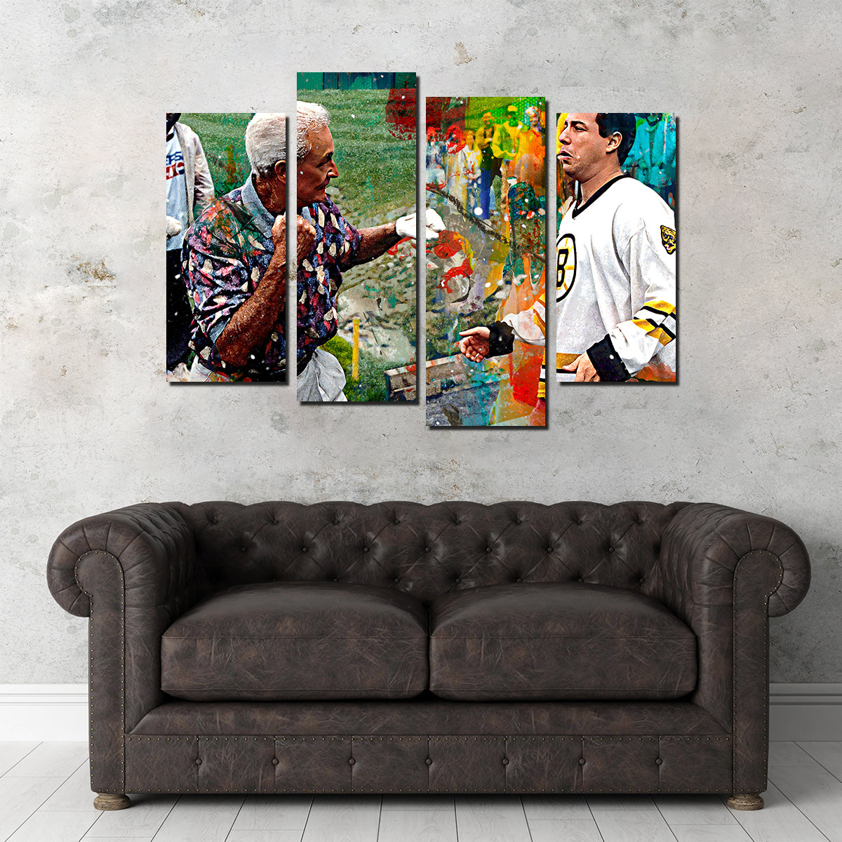 Happy Gilmore & Bob Barker Wall Art