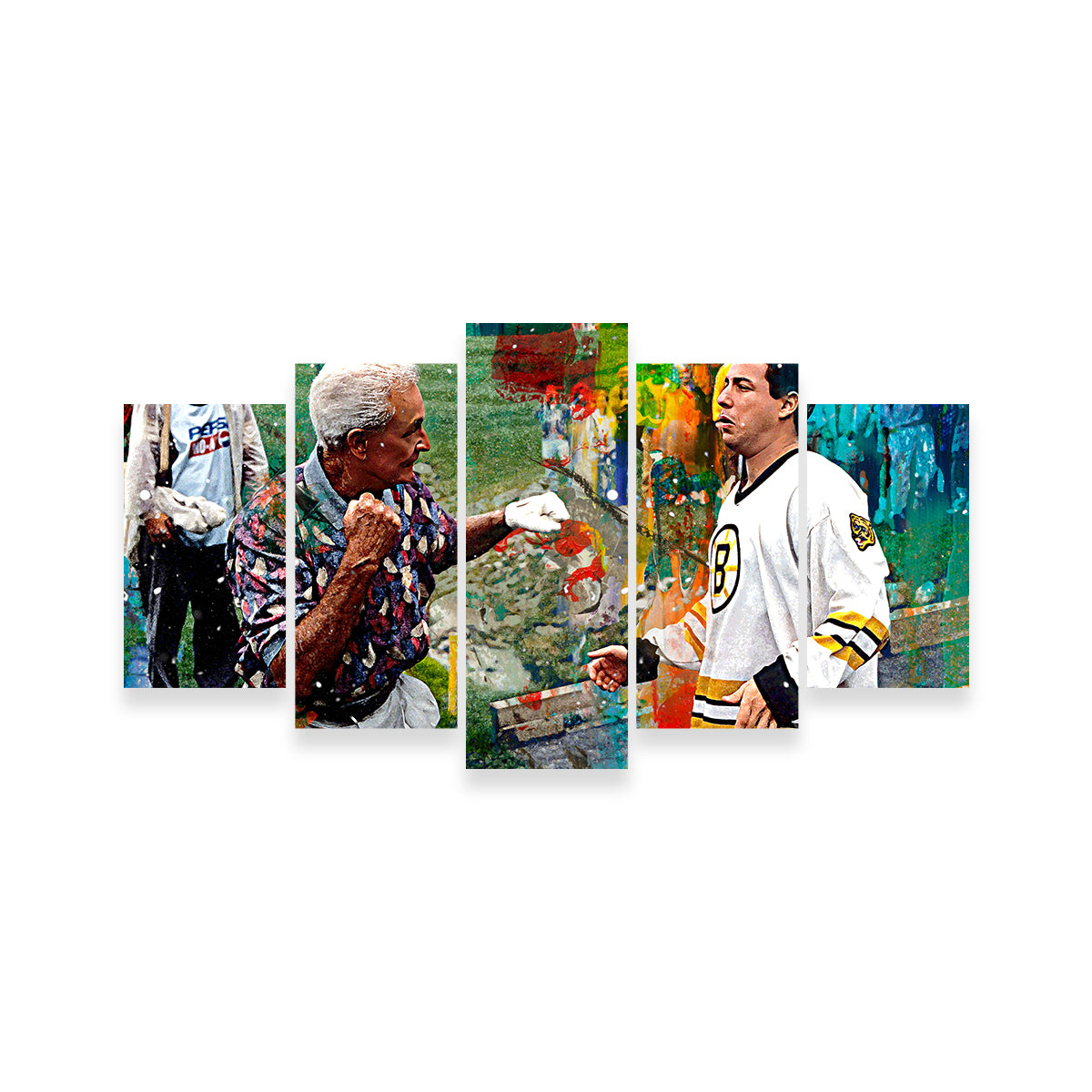 Happy Gilmore & Bob Barker Wall Art