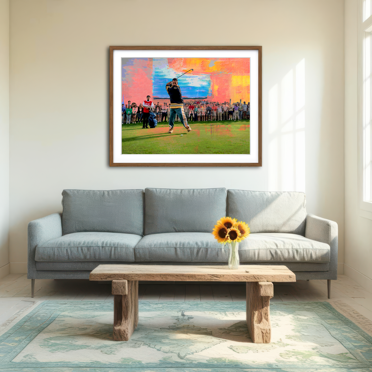 AUTO-MOCKUP ROOM | Happy Gilmore 2 Wall Art