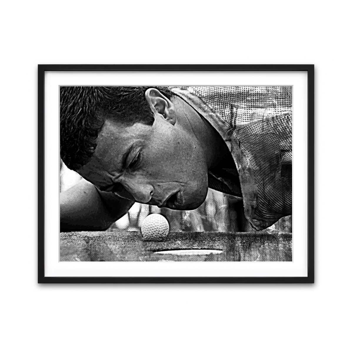 Framed Print 4x3 Black