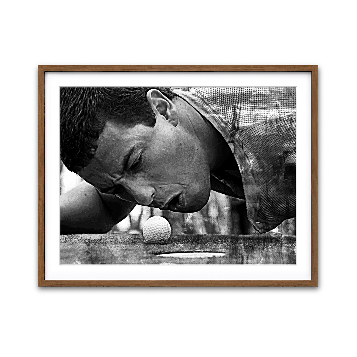 Framed Print 4x3 Walnut